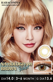 NAホログラムスリーカラー ブラウン (NA Hologram 3 Color Brown) DIA 14.0mm