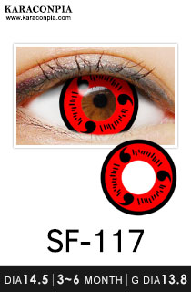 クレイジー 117 コスプレカラーコンタクト (SF-117) DIA 14.5mm