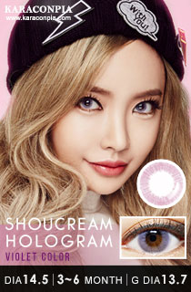 シュークリームホログラム バイオレット(CHOUCREAM Hologram  Violet ) DIA 14.5mm